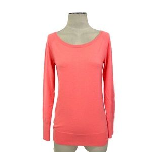 Gap- Neon Coral Lightweight Sweater Size Small.